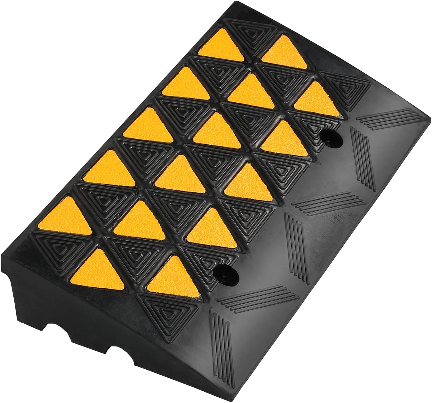 Cable Protector Ramp Hose Cable Ramp 1 Pack 2 Channel Floor Cable Cover Heavy Duty Speed Bump 3.9 Inch High Cable Wire Cord Cover Ramp Speed Bump Driveway Protective Cover Pack of 2