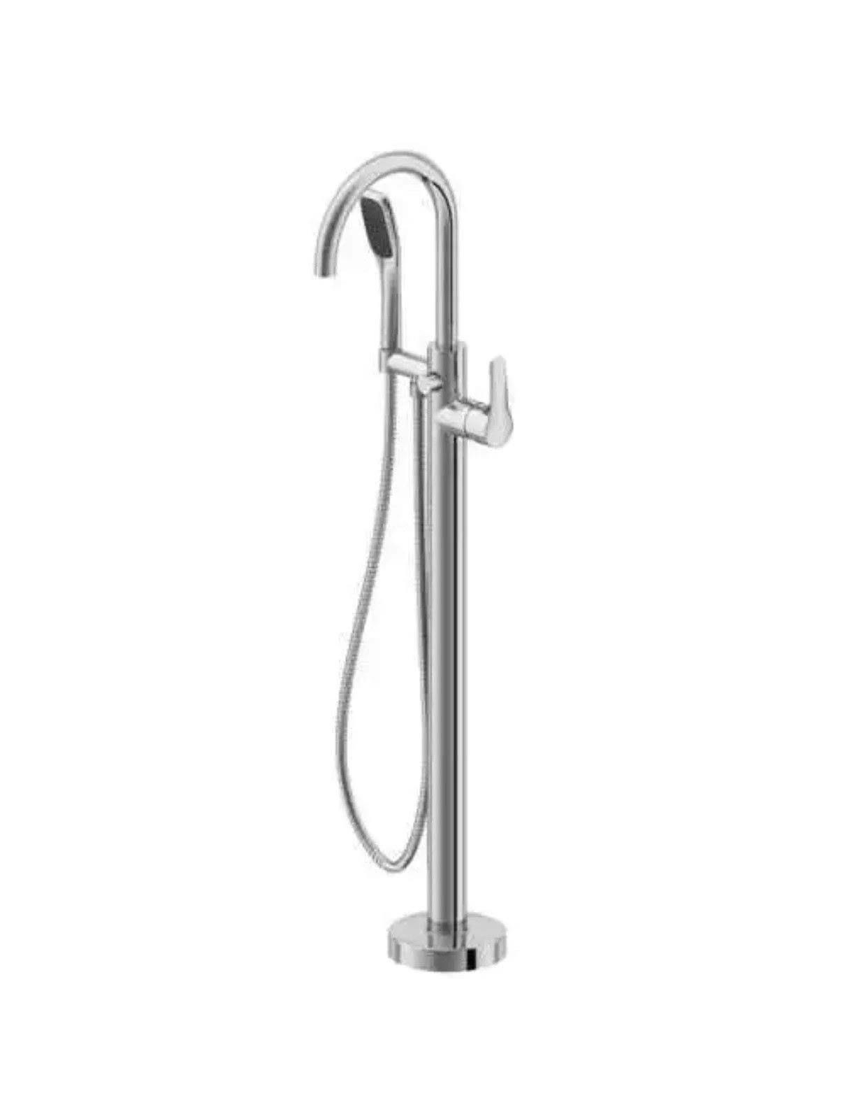 Jacuzzi Freestanding Tub Filler with Metal Lever Handle NW50827 - Chrome
