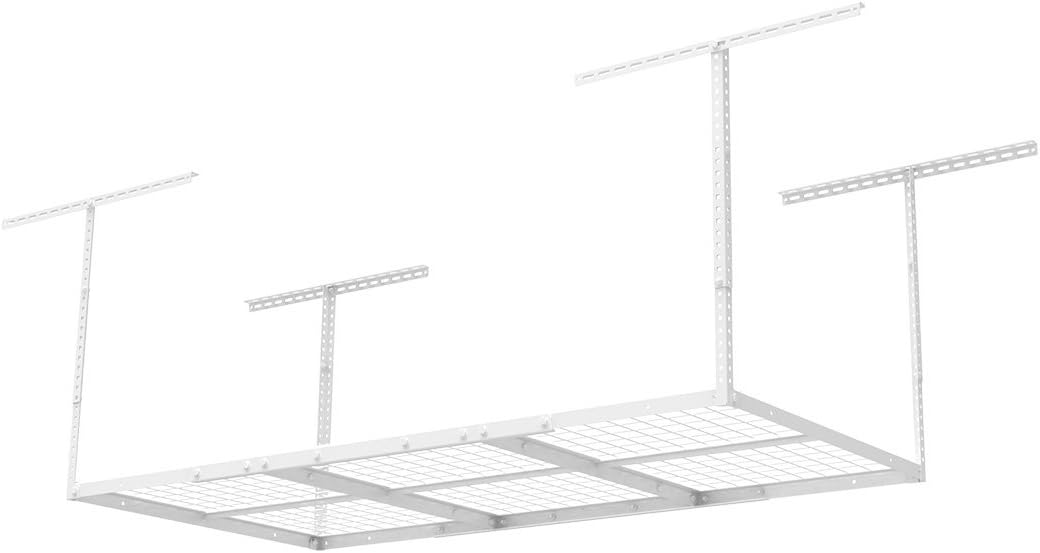 FLEXIMOUNTS 3x6 Overhead Garage Storage Adjustable Ceiling Storage Rack, 72