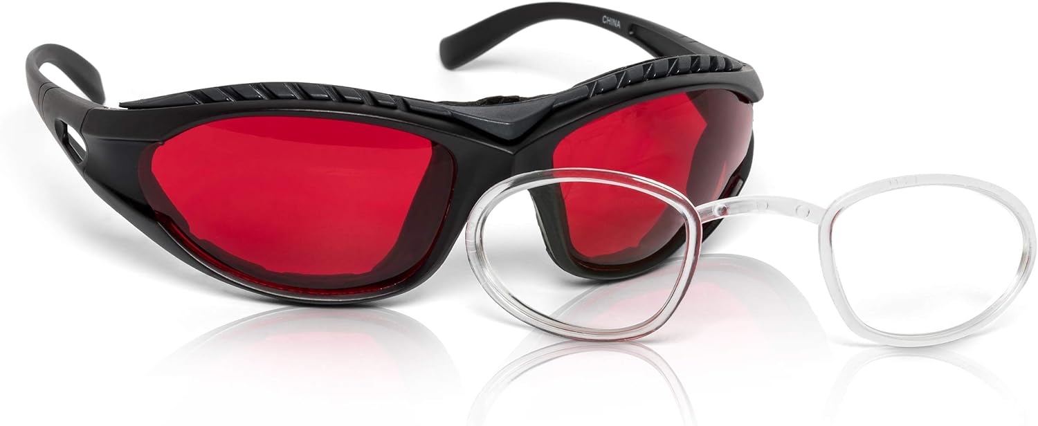 TrueDark Twilights Classic Sleep Hacking Blue/Green/Violet Light Blocking Glasses - Protect Your Eyes from Harmful Computer Junk Light