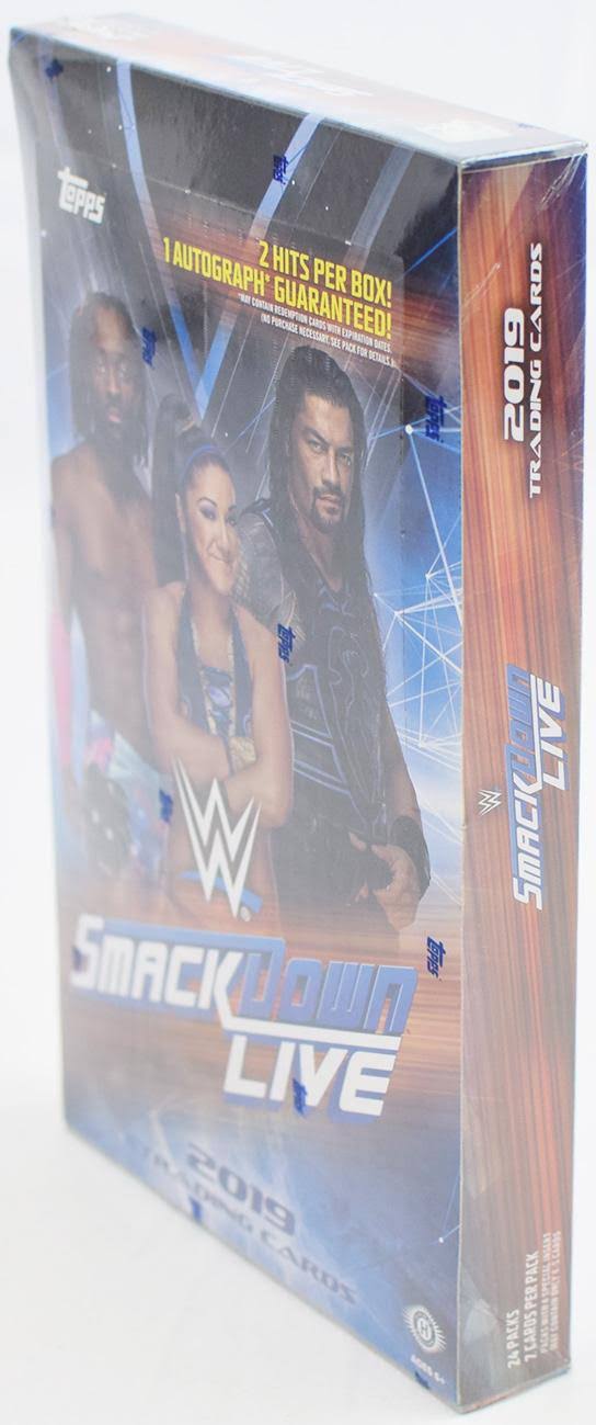Topps 2019 WWE Smackdown Hobby Box