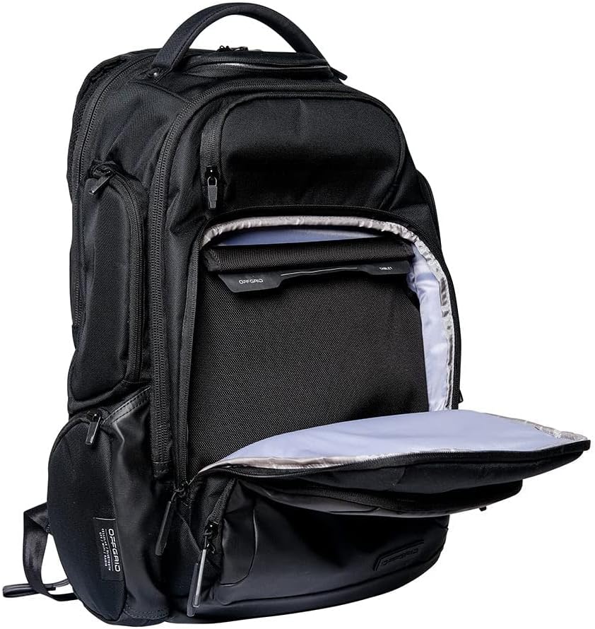 OffGrid by EDEC- Faraday Backpack for Laptops & Multi-device Protection, Premium Military Grade EMP Proof Bag for Data Protection and Privacy, Executive Security and Data Privacy for Mobile Devices