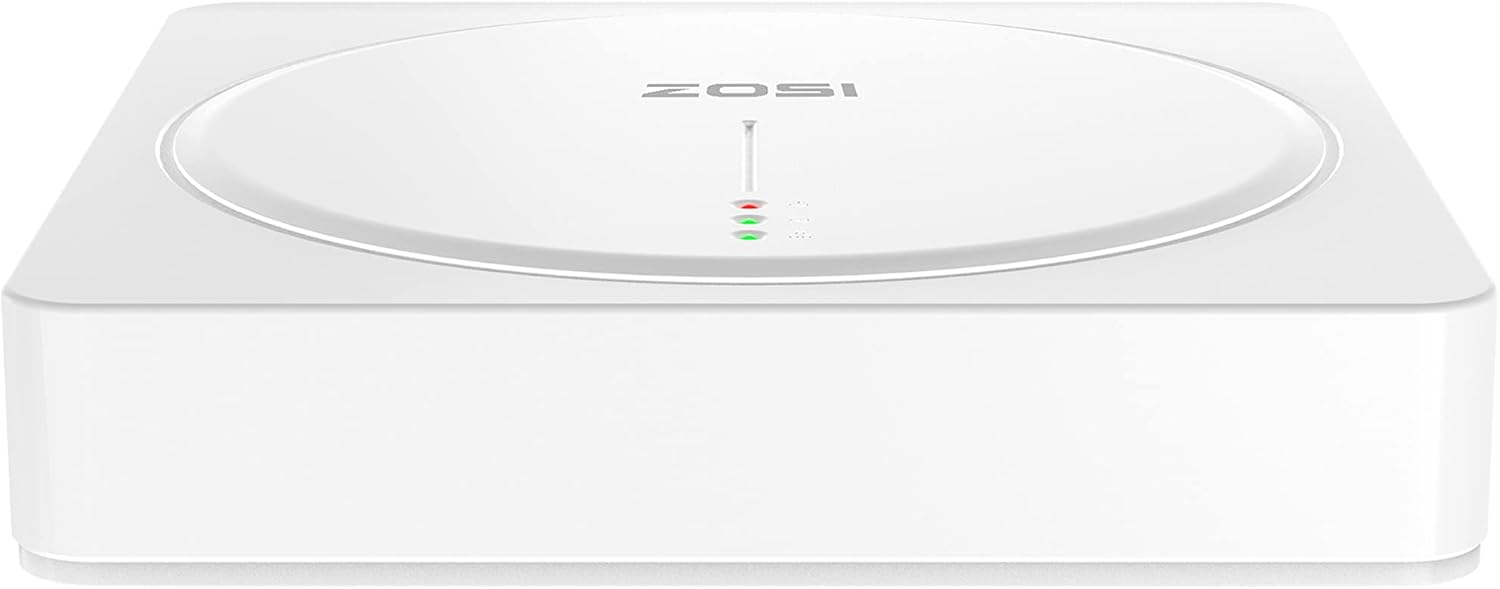 ZOSI H.265+ 5MP Lite 1080p 8 Channel CCTV DVR Recorder with Hard Drive 1TB, Remote Access, Motion Alert Push, Hybrid Capability 4-in-1(Analog/AHD/TVI/CVI) Surveillance DVR for Security Camera