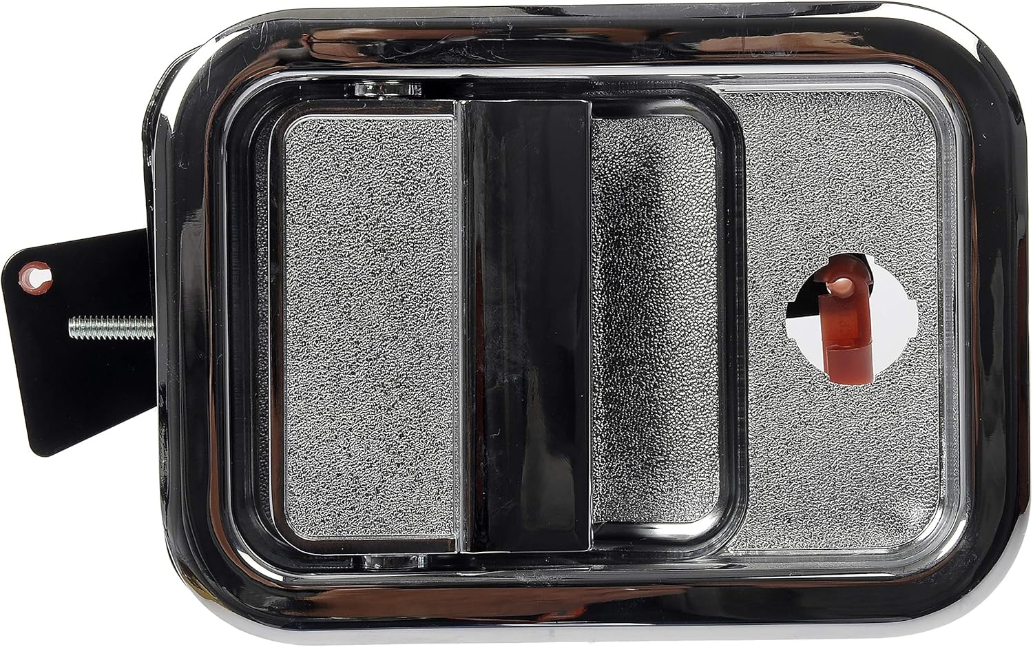 Dorman 760-5201 Front Passenger Side Exterior Door Handle Compatible with Select Freightliner Models, Chrome (Black Hardware)