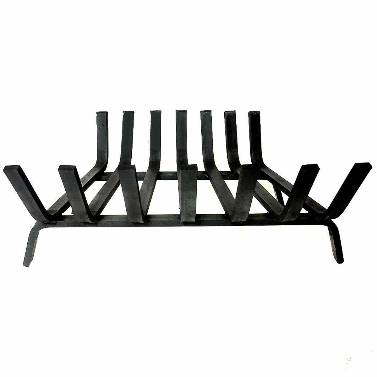 24&& Deep Forest Lifetime Fireplace Grate - Extra Heavy-Duty