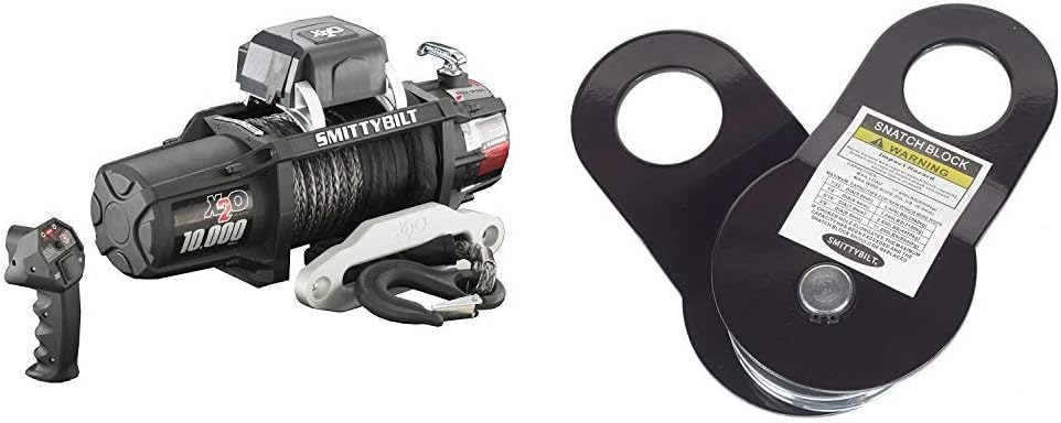 Smittybilt X2O COMP - Waterproof Synthetic Rope Winch - 10,000 lb. Load Capacity