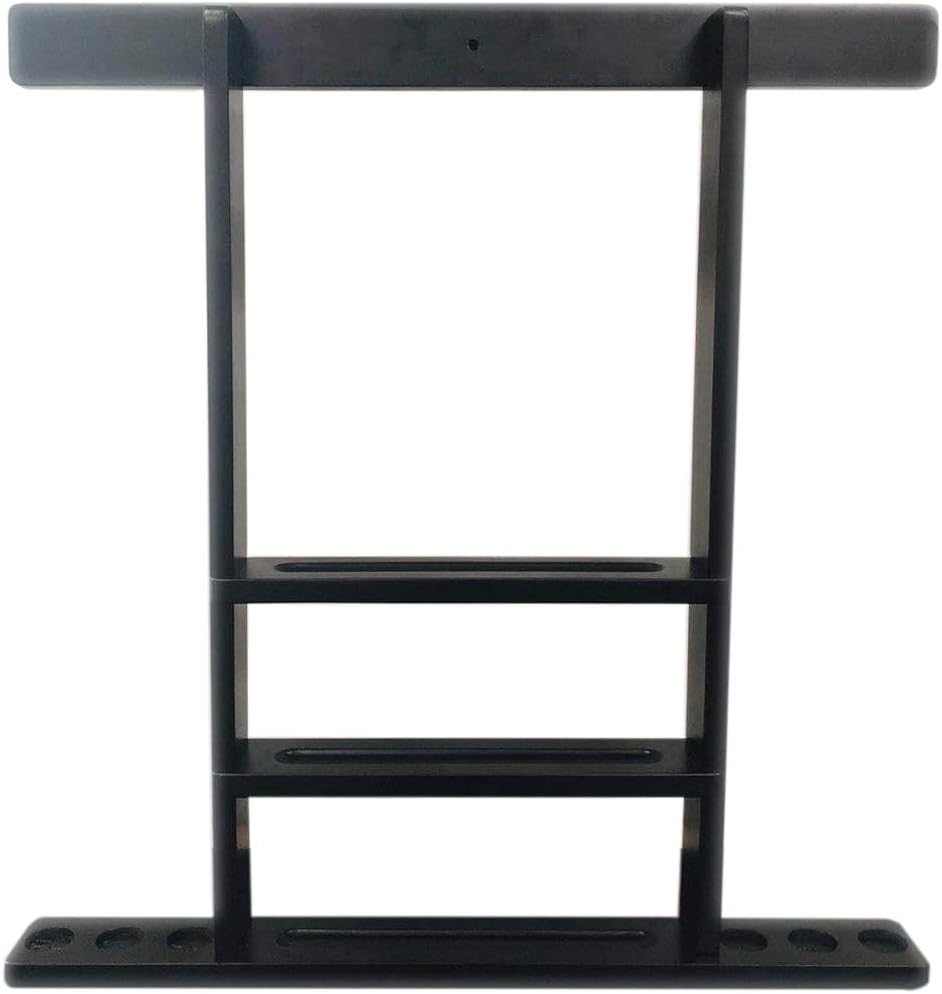 6 Pool Cue Rack - Billiard Stick Wall Rack Billiards Pool Cue Rack, (Multiple Colors Available) Pack of 2