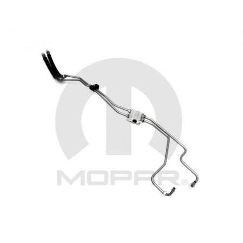Mopar 55037841AK Automatic Transmission Oil Cooler Hose Dodge Nitro Jeep - Black