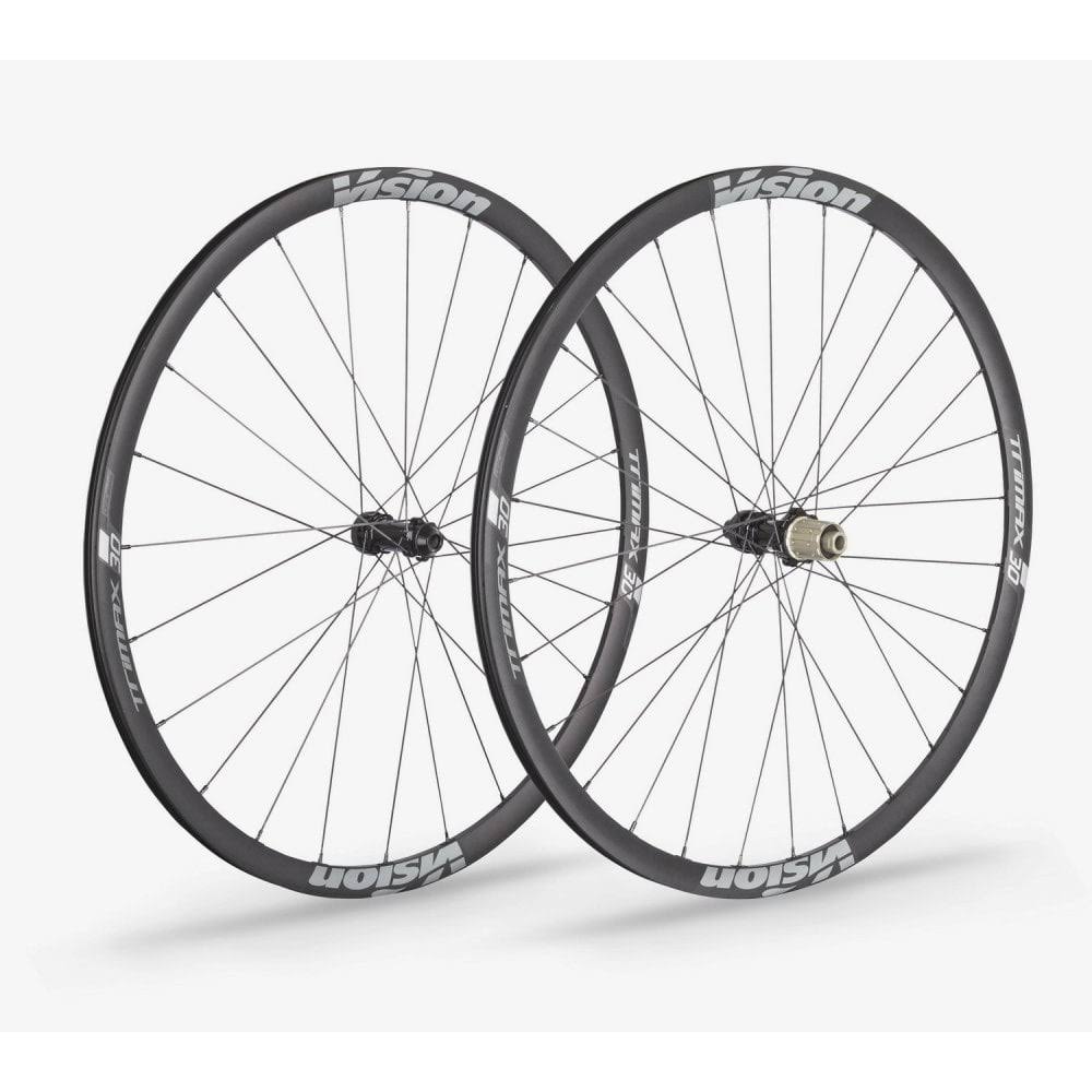 Vision Trimax 30 Disc V19 Wheelset - Black - Clincher - Shimano 11, CE