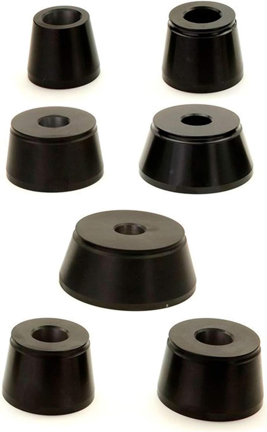 Accuturn Coats Hunter Wheel Balancer 7 Piece Low Profile Taper Cone Set - 40mm Shaft