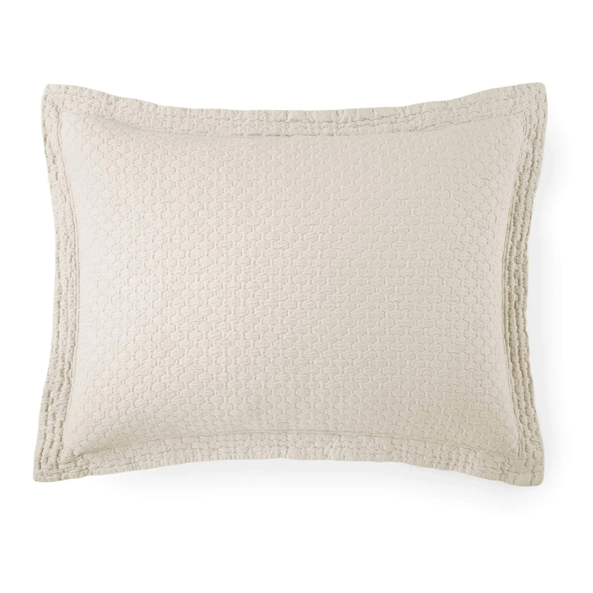 Peacock Alley Juliet Euro Sham / Linen