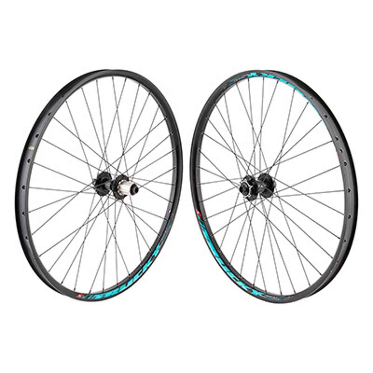 Wheel Masters Wheel Pair 27.5 584 x 30 Mach1 Trucky 30 Black Disc 32 MT3200 8-10sCAS 6b 15mm 12mm Black Seal 110mm 148mm, Other