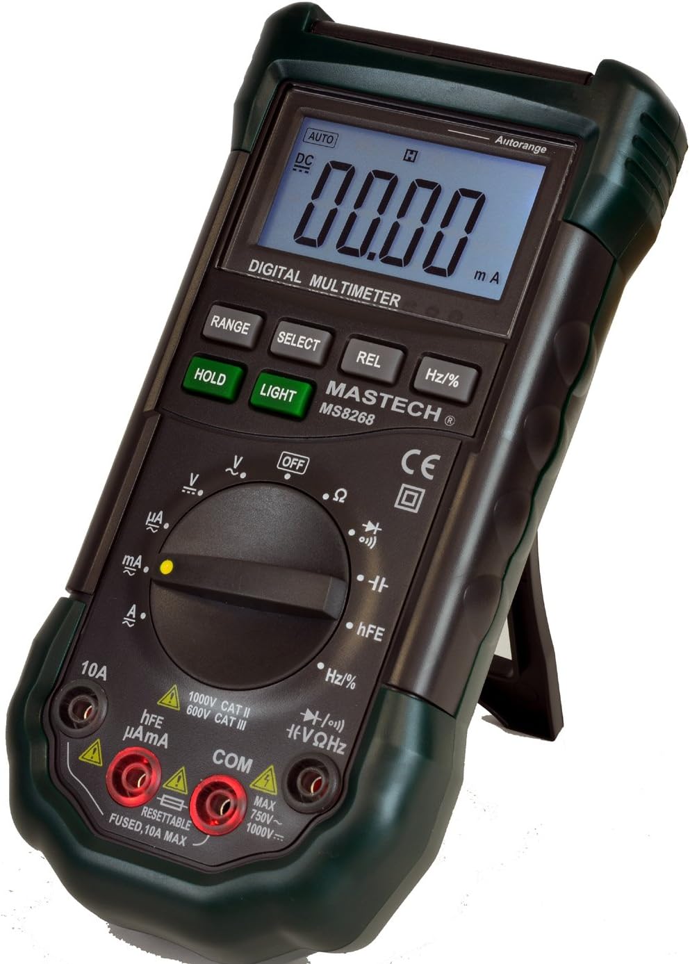 Tekpower Mastech MS8268 Digital AC/DC Auto/Manual Range Digital Multimeter Meter