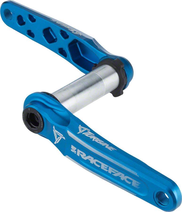 Race Face Turbine Cinch Crank Arm Set: 170mm Blue