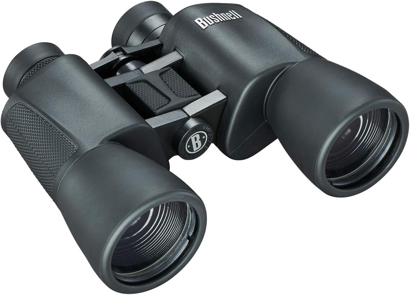 Bushnell 131056 Power View Binoculars, 10x50mm, BAK 7 Porro Prism, Black, 341 ft FOV 1000 yd