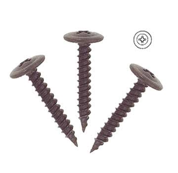 8 x 3 4 in. Round Washer Head Sharp K-Lath Screw Black Phos. 10 000, from Best Materials