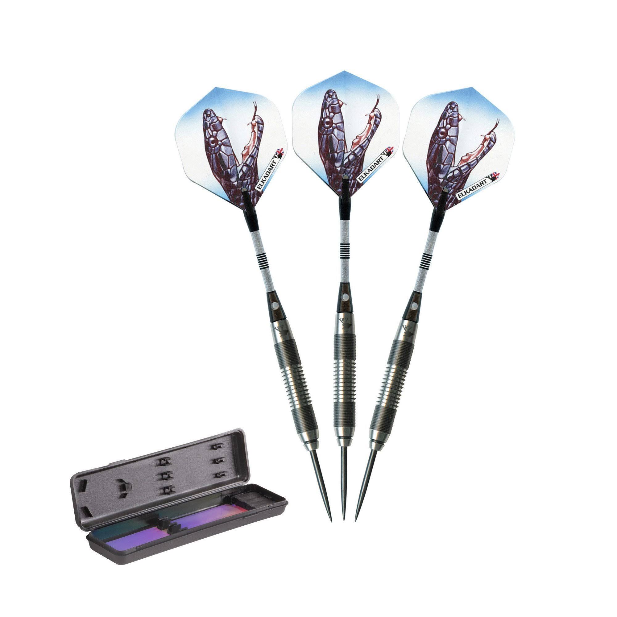 Elkadart Black Mamba Tungsten Steel Tip Darts - 20 Grams