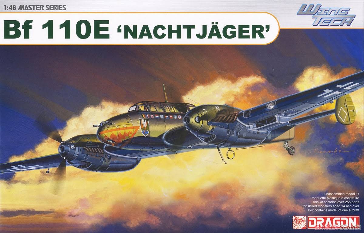 Dragon Models - 5566 1/48 Bf110E Nachtjager