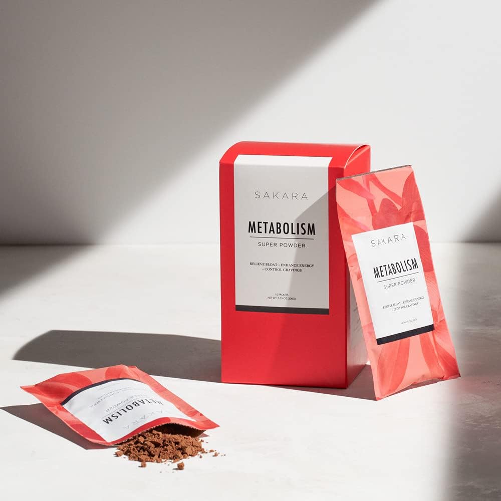 Sakara Metabolism Super Powder (10 Servings) Pack of 2