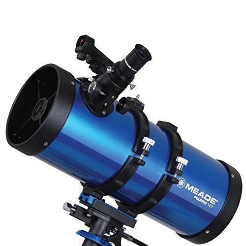 Meade Polaris German Equatorial Newtonian Reflector Telescope with Tripod - 127mm - F/7.9 - 3 Pack