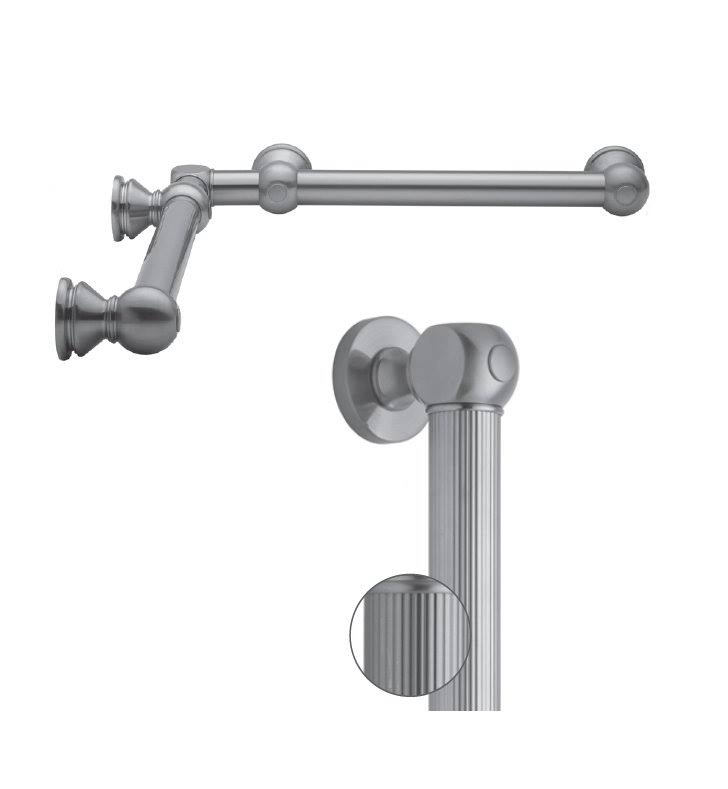 Jaclo G71-16-32-IC-VB - G71 16x22 x 32x22 Inside Corner Grab Bar