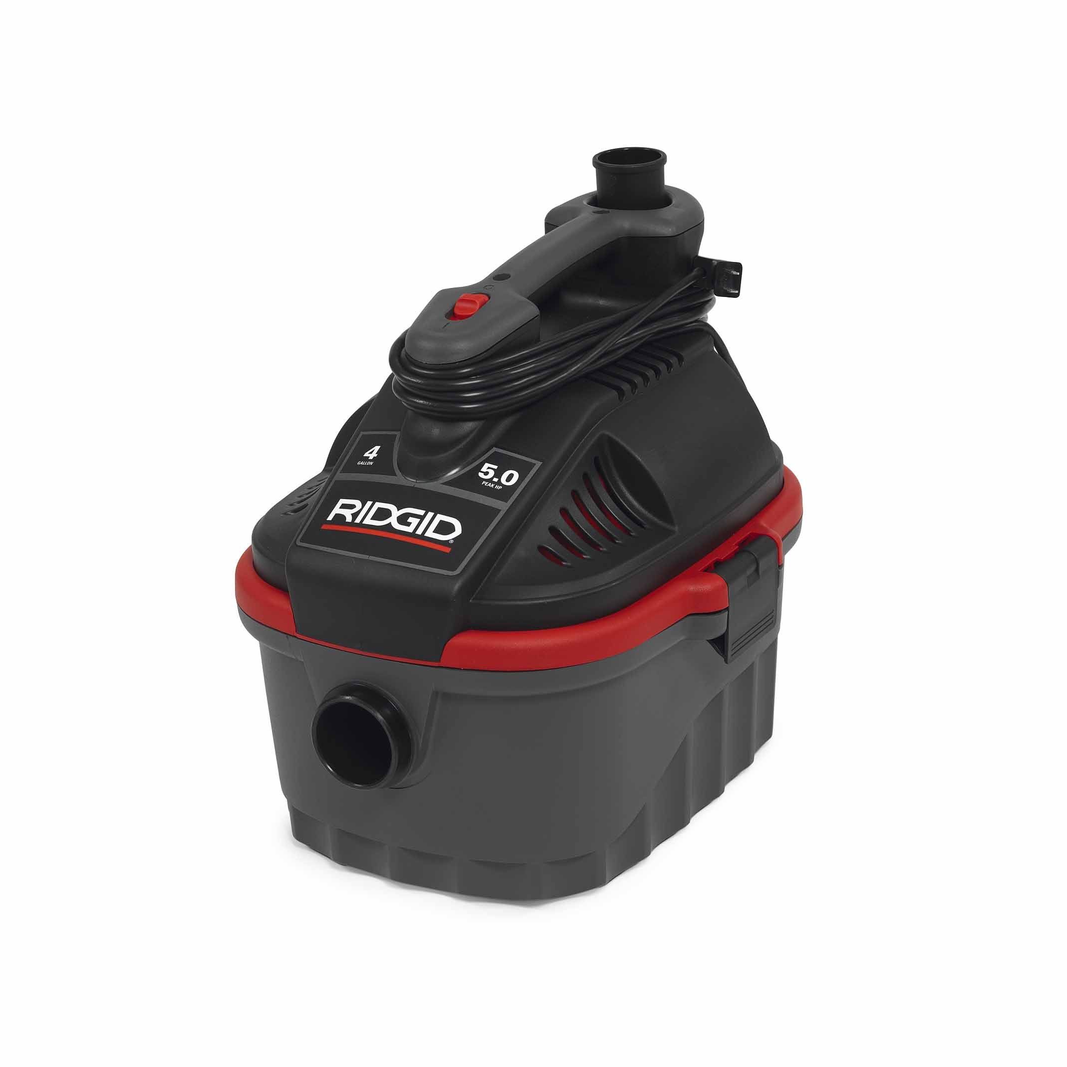 Ridgid 50313 4000RV Wet/Dry Vacuum 4 Gal Red