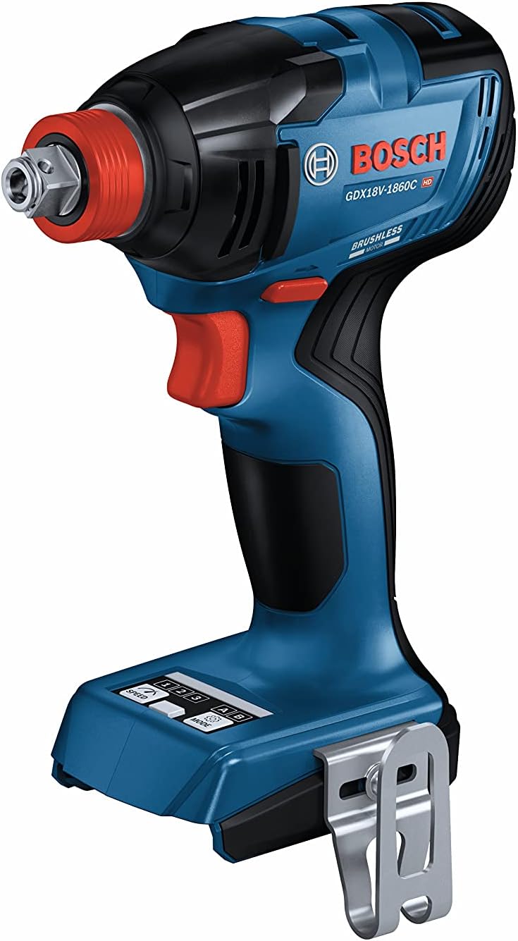 Bosch GDX18V-1860CN 18V Connected-Ready Freak Two-In-One 1/4 In. and 1/2 In. Impact Driver (Bare Tool)