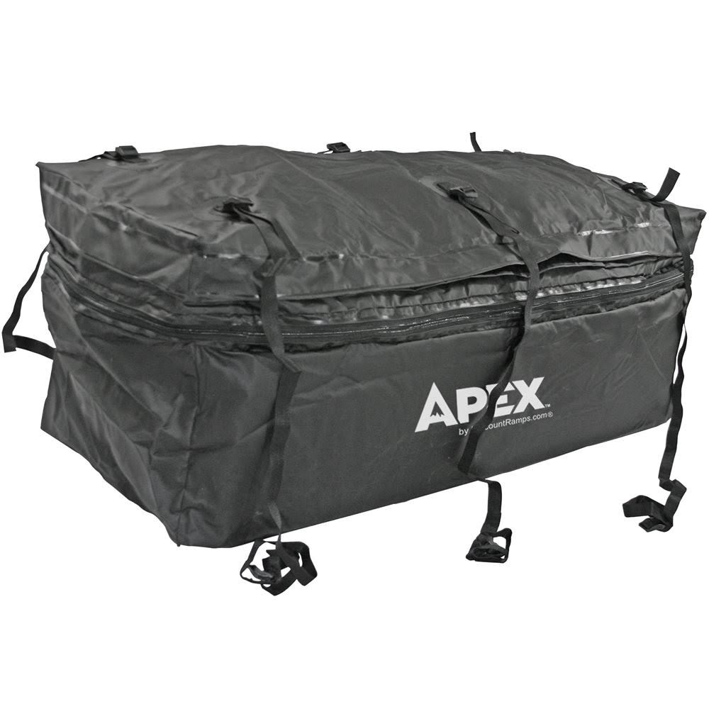 60x22 Waterproof Hitch Cargo Carrier Rack Bag with Expandable Height