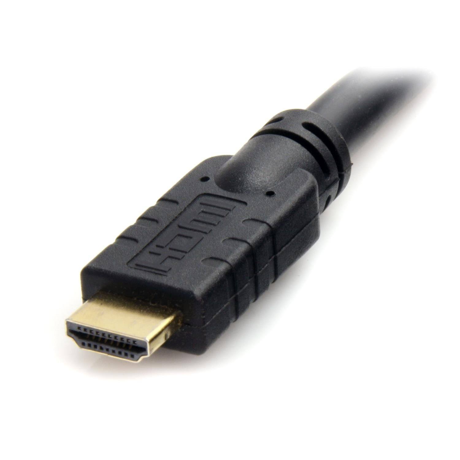 StarTech.com 80 ft Active High Speed HDMI Cable - HDMI cable - Black - 80 ft - M 19 pin HDMI Type A to M 19 pin HDMI Type A