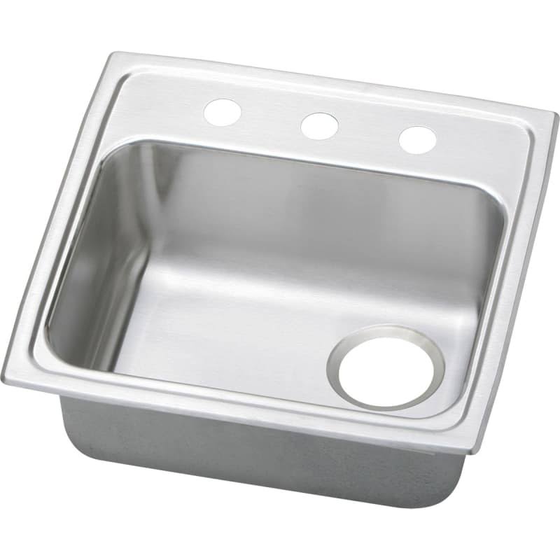 Elkay PSRADQ191955R2 Pacemaker Kitchen Sink Stainless Steel