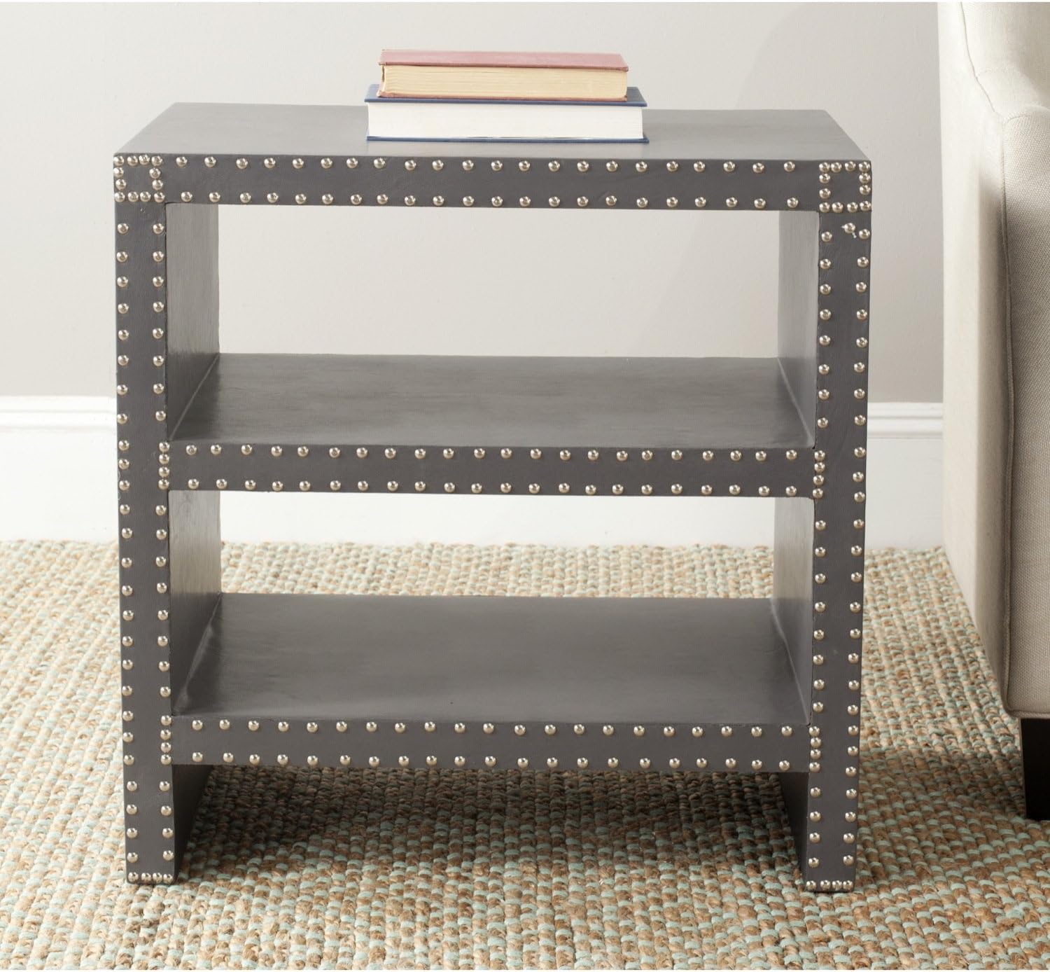 Safavieh Home Collection Lacey Grey Side Table