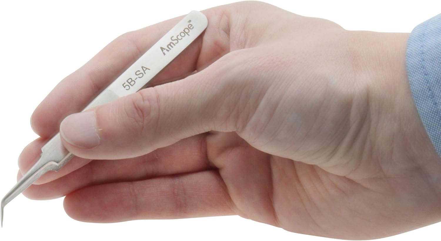 AmScope - High Precision 4 1/4 in. Ultra Fine Tip Tweezers - Multi-Pack - 5 pcs