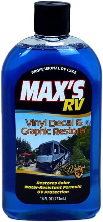 McKee's 37 Marine & RV MKRV-550-1 Vinyl Decal & Graphic Restorer, 16 oz. Pack of 2