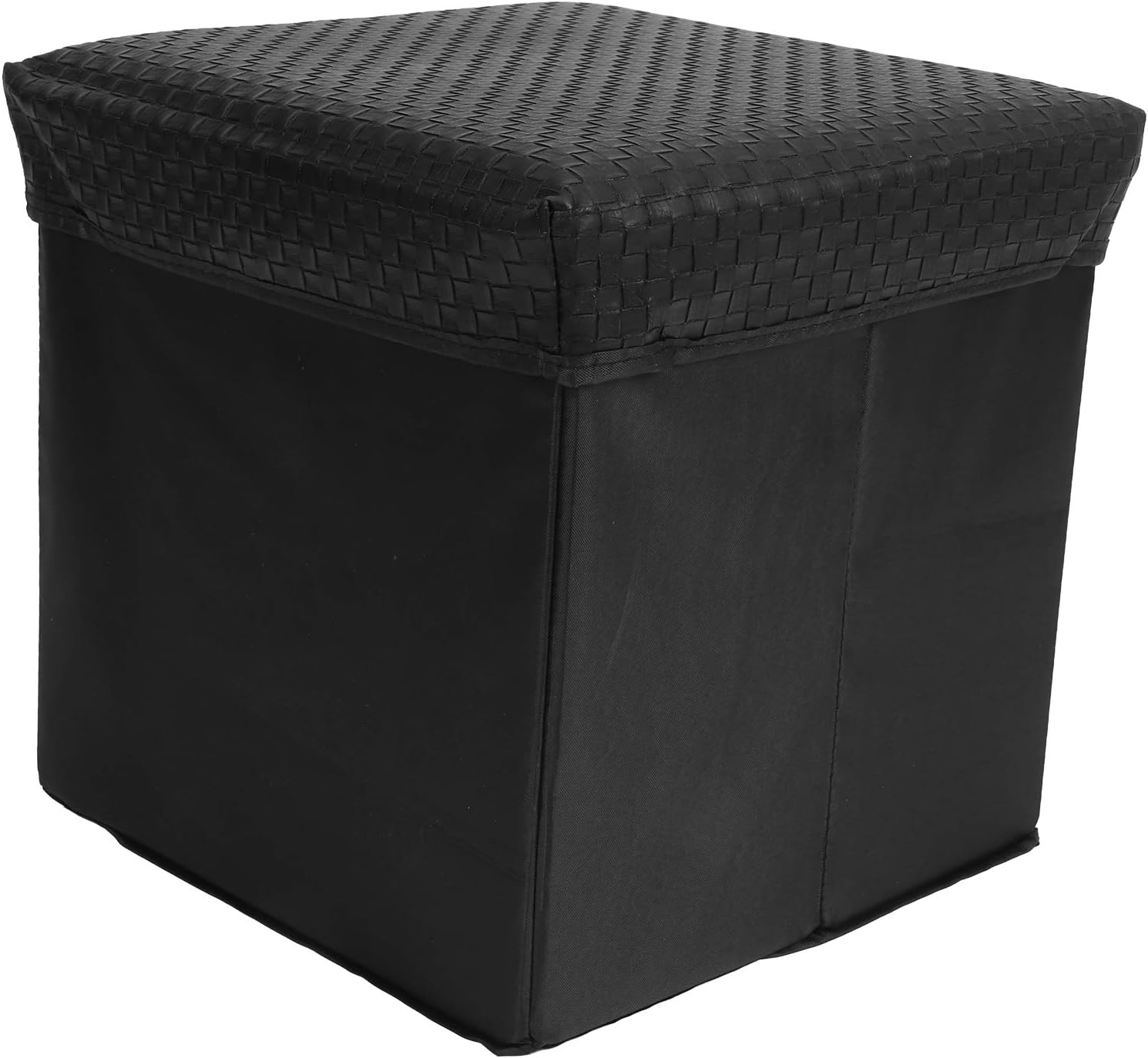 Shanrya Foot Rest Stool, Storage Stool Exquisite Workmanship Foldable Storage for Home for Office Pack of 2