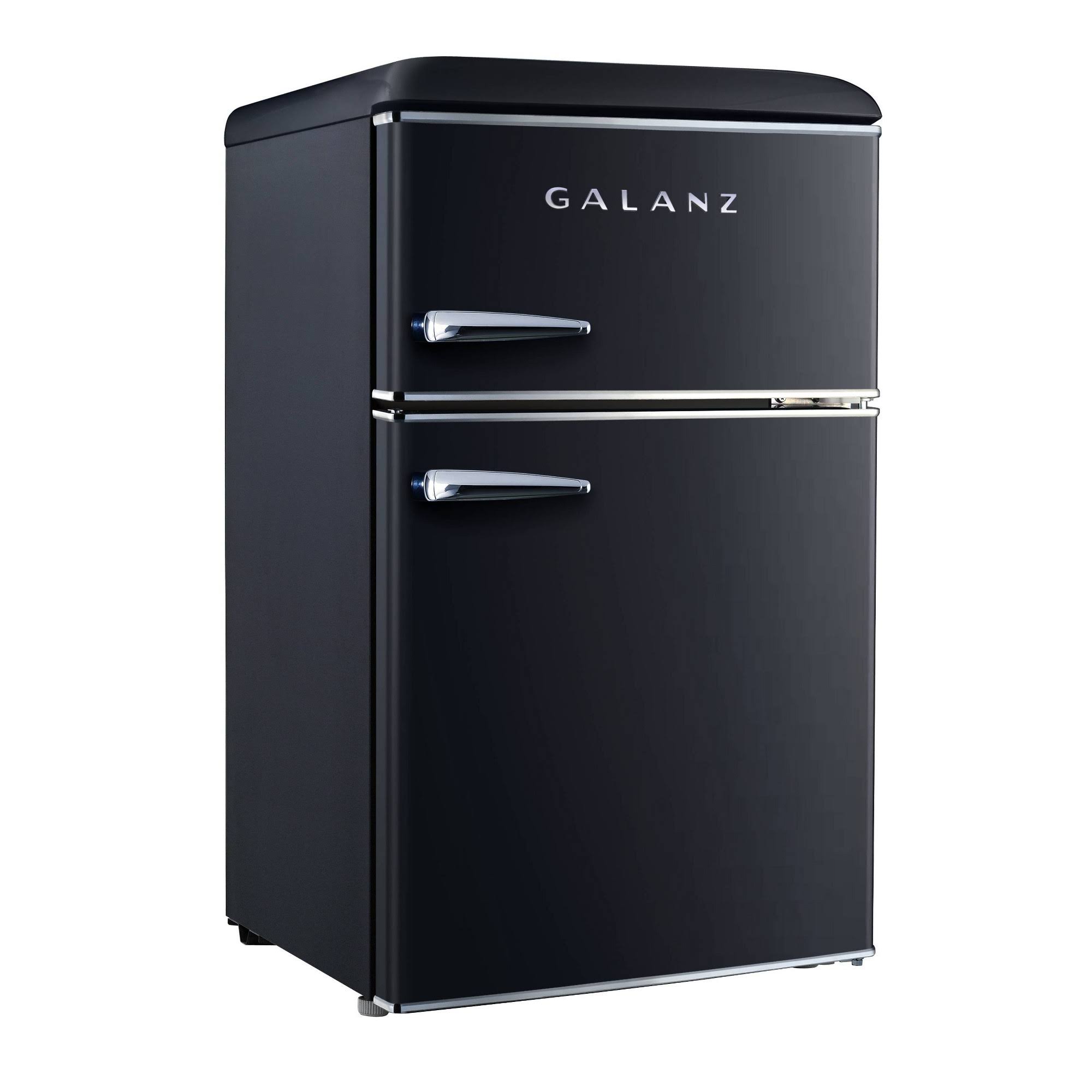 Galanz Glr31tbker Retro Refrigerator, 3.1 Cu ft, Black