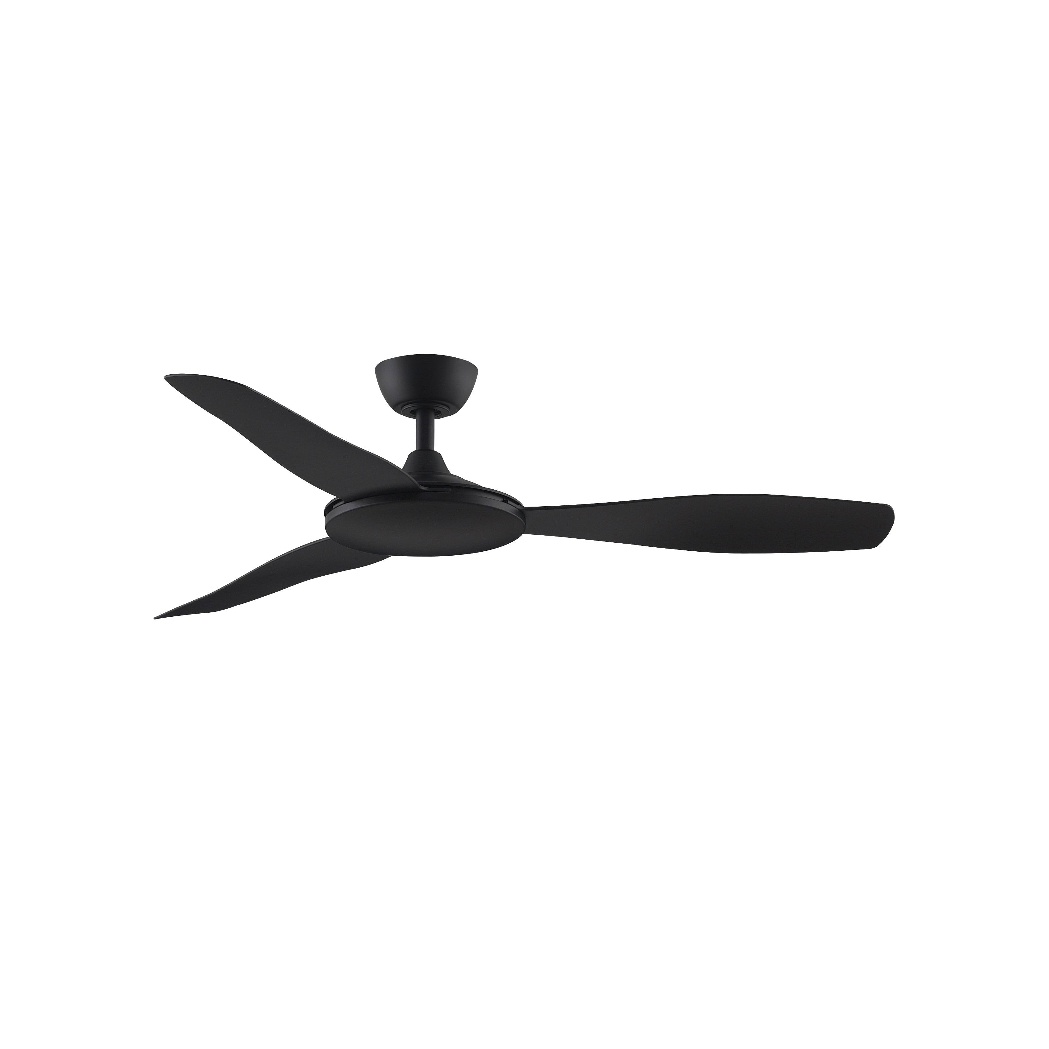 Fanimation FPD8520BL GlideAire 52 inch Black Ceiling Fan