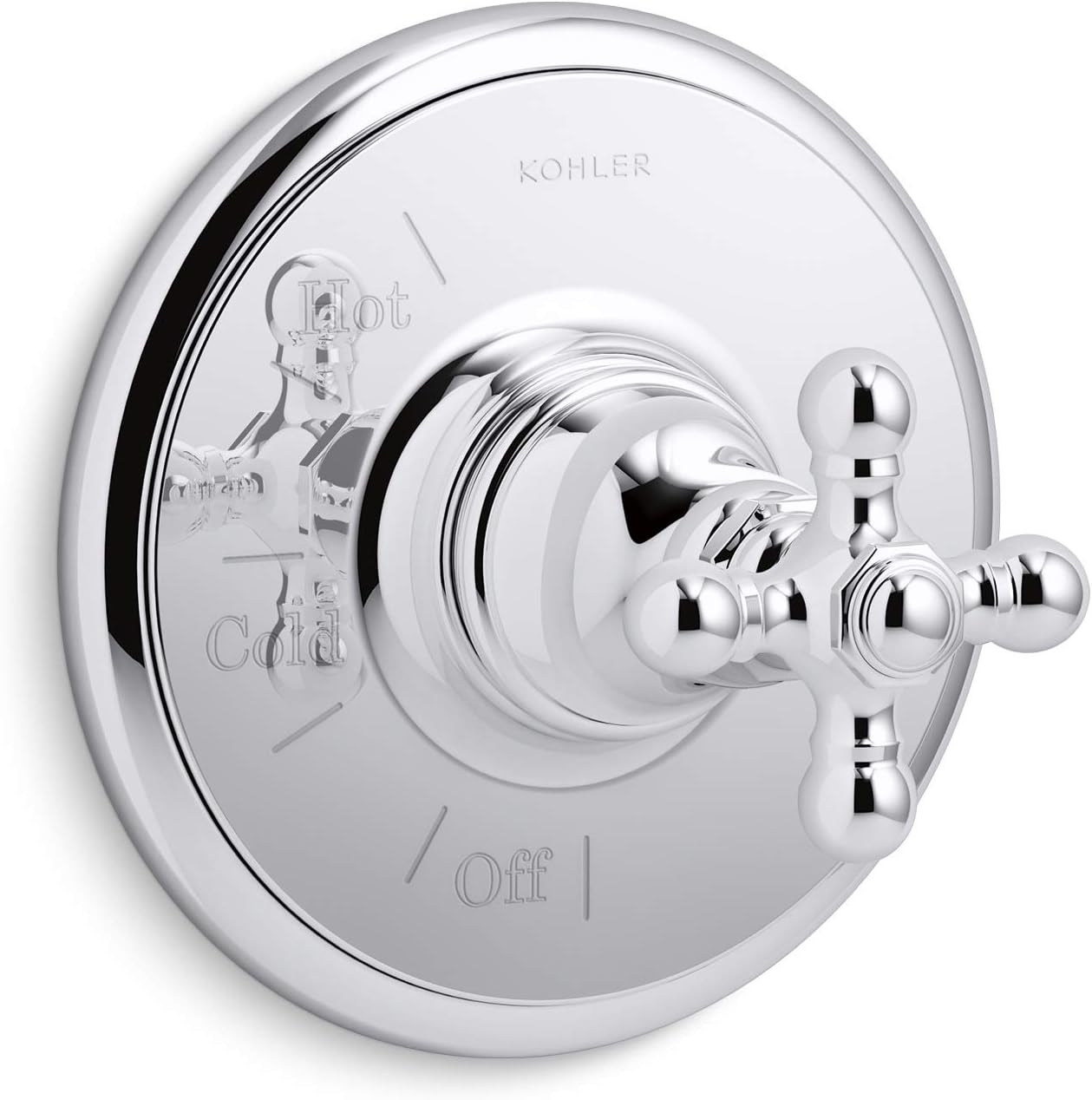 KOHLER K-TS72767-3-CP Artifacts Valve trim, Polished Chrome