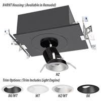 WAC Volta Round Wall Wash Trim with LED Light Engine - R4RWT-A927-CB
