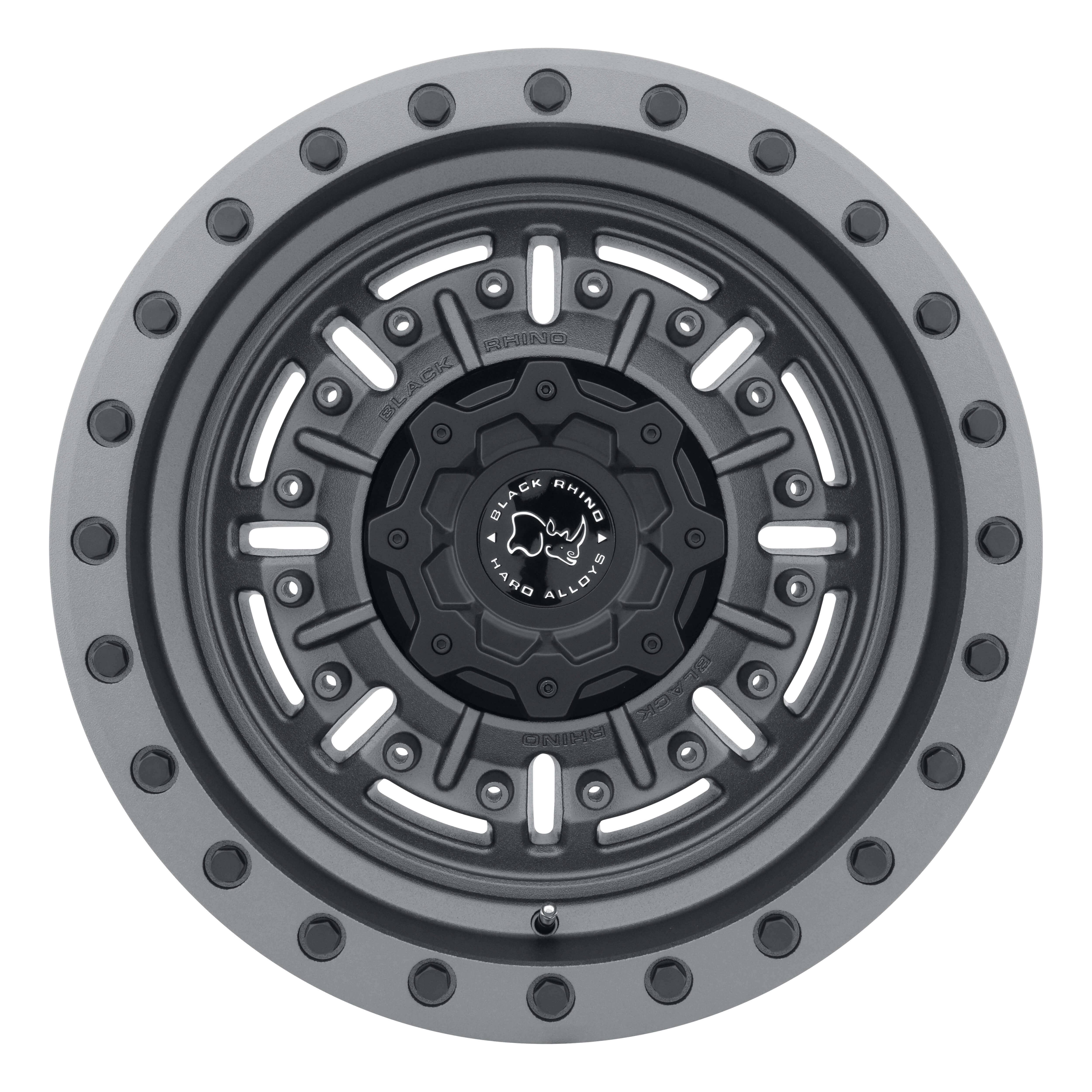 Black Rhino Abrams Matte Gunmetal Wheels | 1895ABR-88170G25