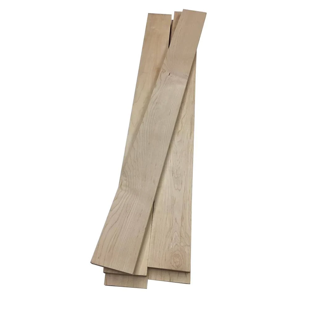 Swaner Hardwood 0.75 in. x 3.5 in. x 3 ft. Maple S4S Board (5 Pack)