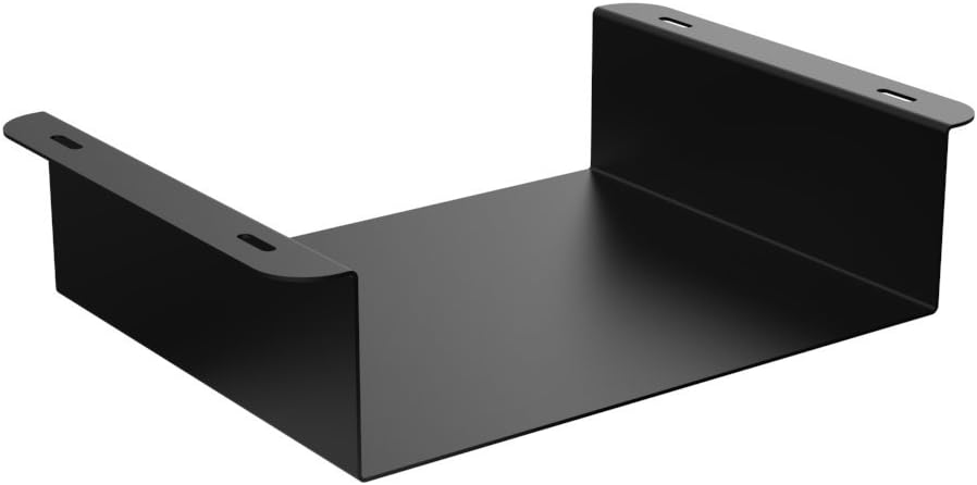 Oeveo Under Mount 139-9.75W x 2.8H x 8D | Under Desk Computer Mount for Computers | UCM-139 Pack of 2