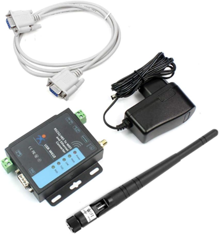 Industrial Serial to WiFi and Ethernet Converter Realize Serial Data and TCP/IP Data Package Transparent Transmission Modbus RTU to TCP Modbus Polling