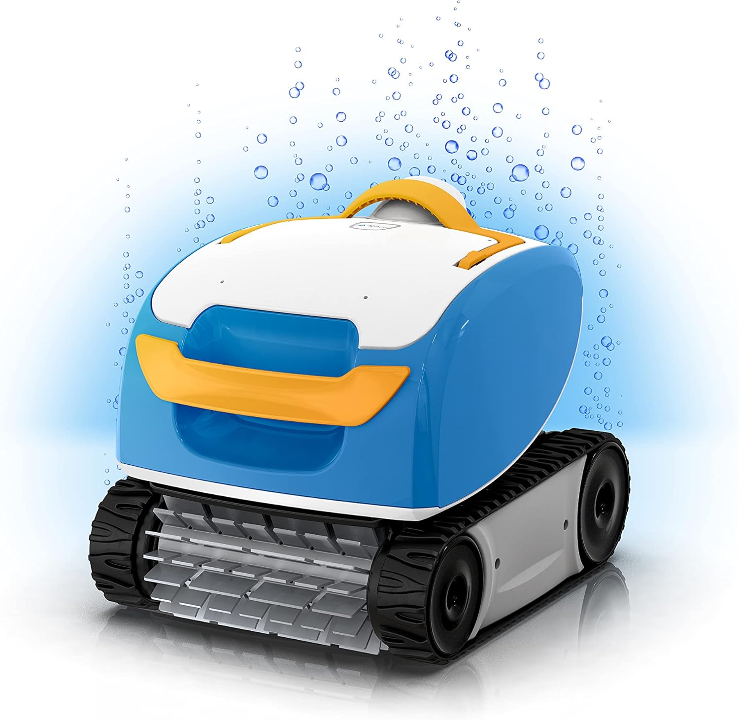 Aqua Products Sol Robotic Pool Cleaner, Automatic Vacuum for Inground Pools up to 36ft, 50ft Cable Length, Wall Climbing Vac w/ Strong Suction & Easy to Clean Debris Basket