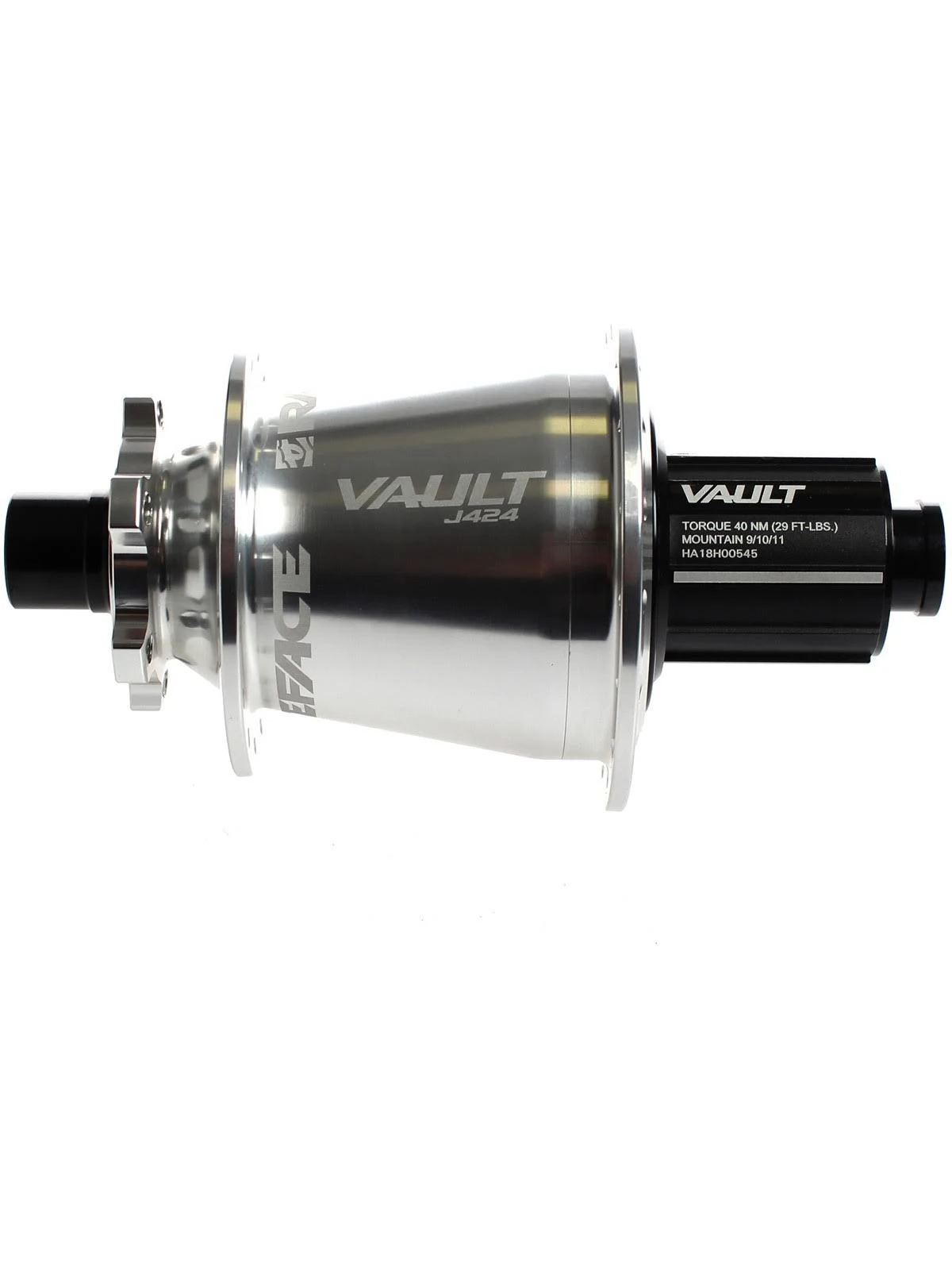 Race Face Silver Vault J Bend Rear MTB Hub