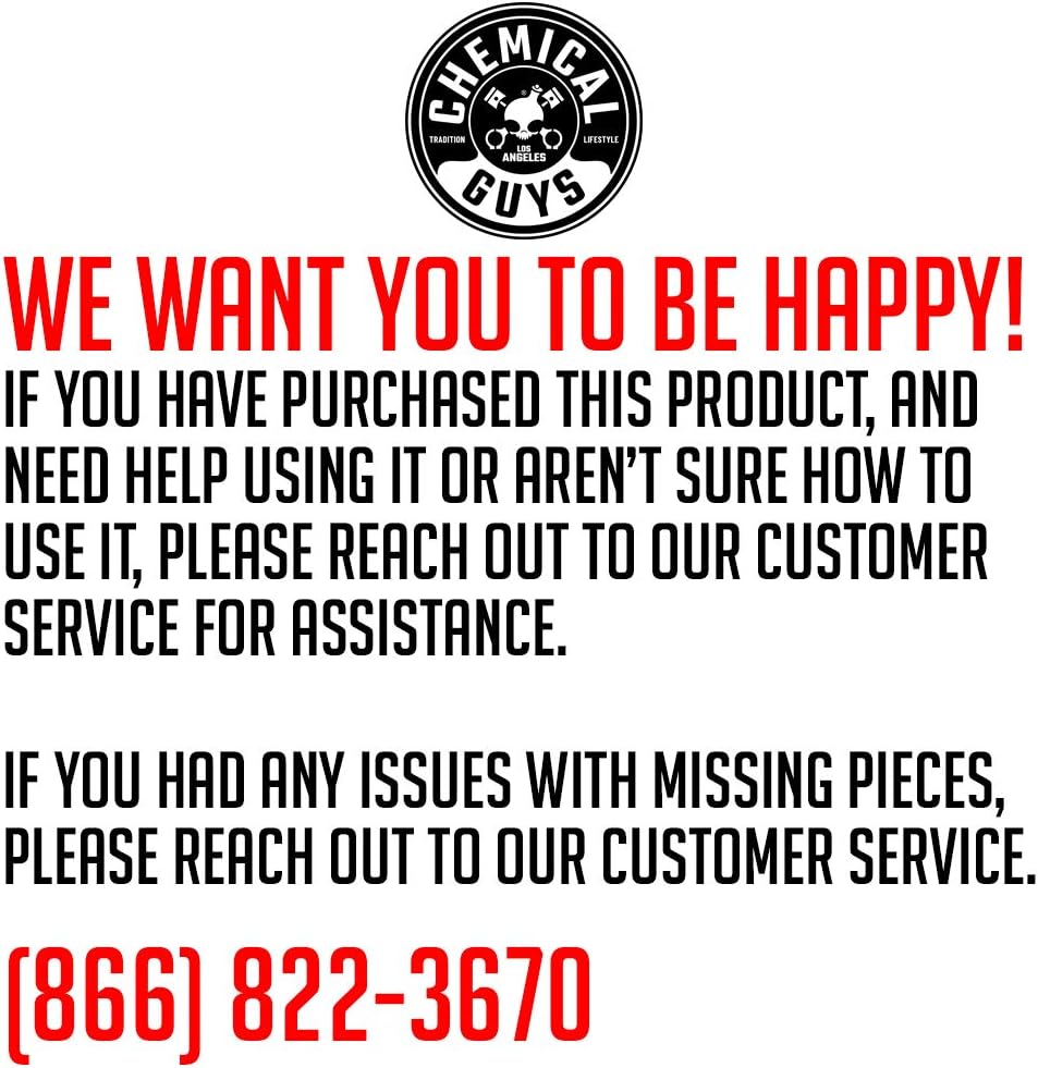 Chemical Guys BUF_HEXKITS_8 Hex-Logic Buffing Pad Kit, 6.5