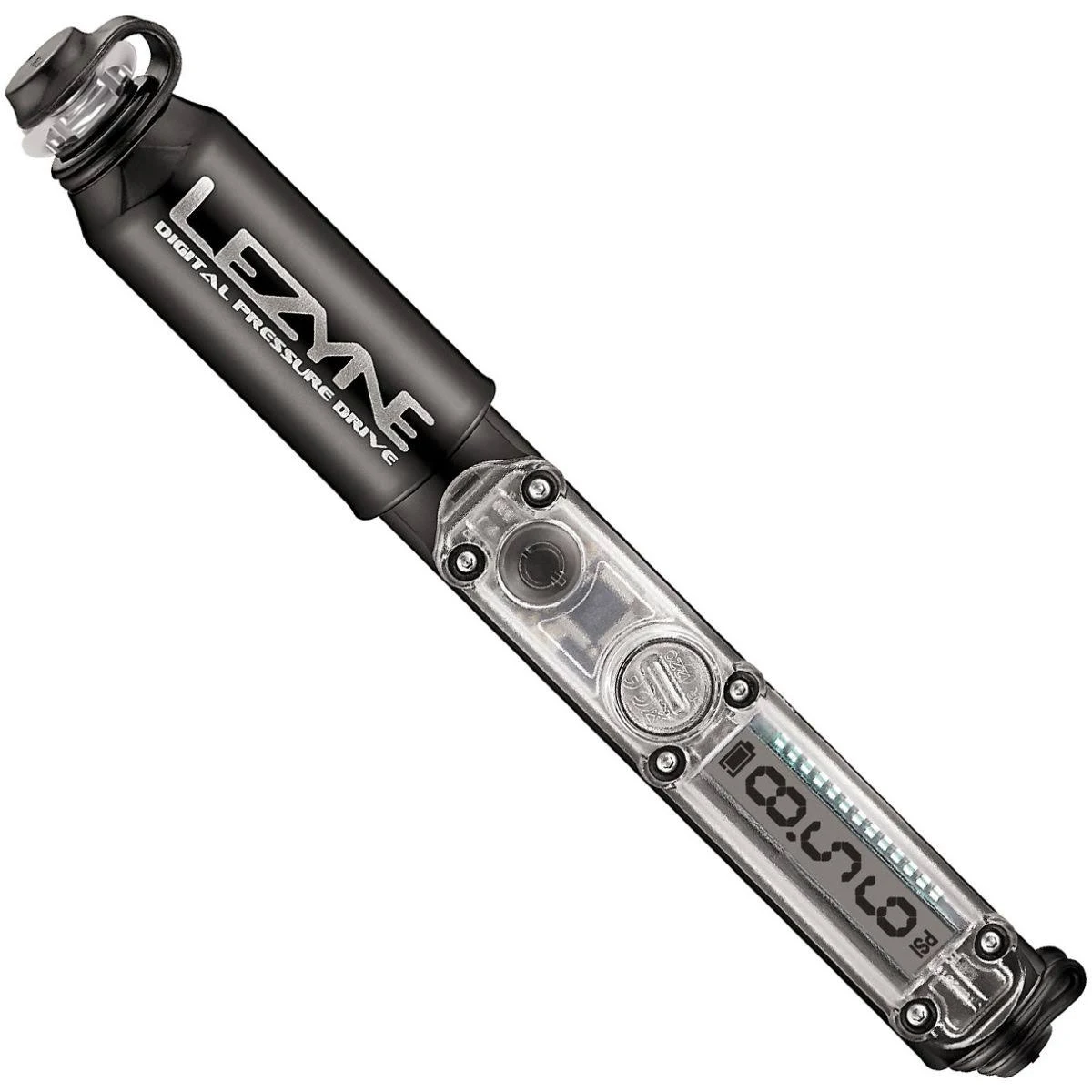 Lezyne Digital Pressure Drive Pump - Black