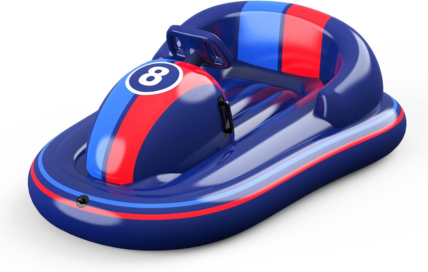 Inflatable Snow Sled for Kids and Adults, Heavy Duty Giant Snow Tube Snow Rider for Sledding with Reinforced Handles, Winter Toys Gifts for Holiday, Christmas Pack of 2