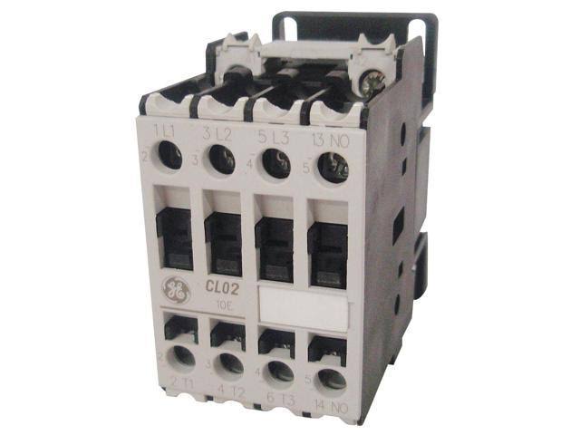 GE CL02A310TL 208VAC Non-Reversing IEC Magnetic Contactor 3P 17A