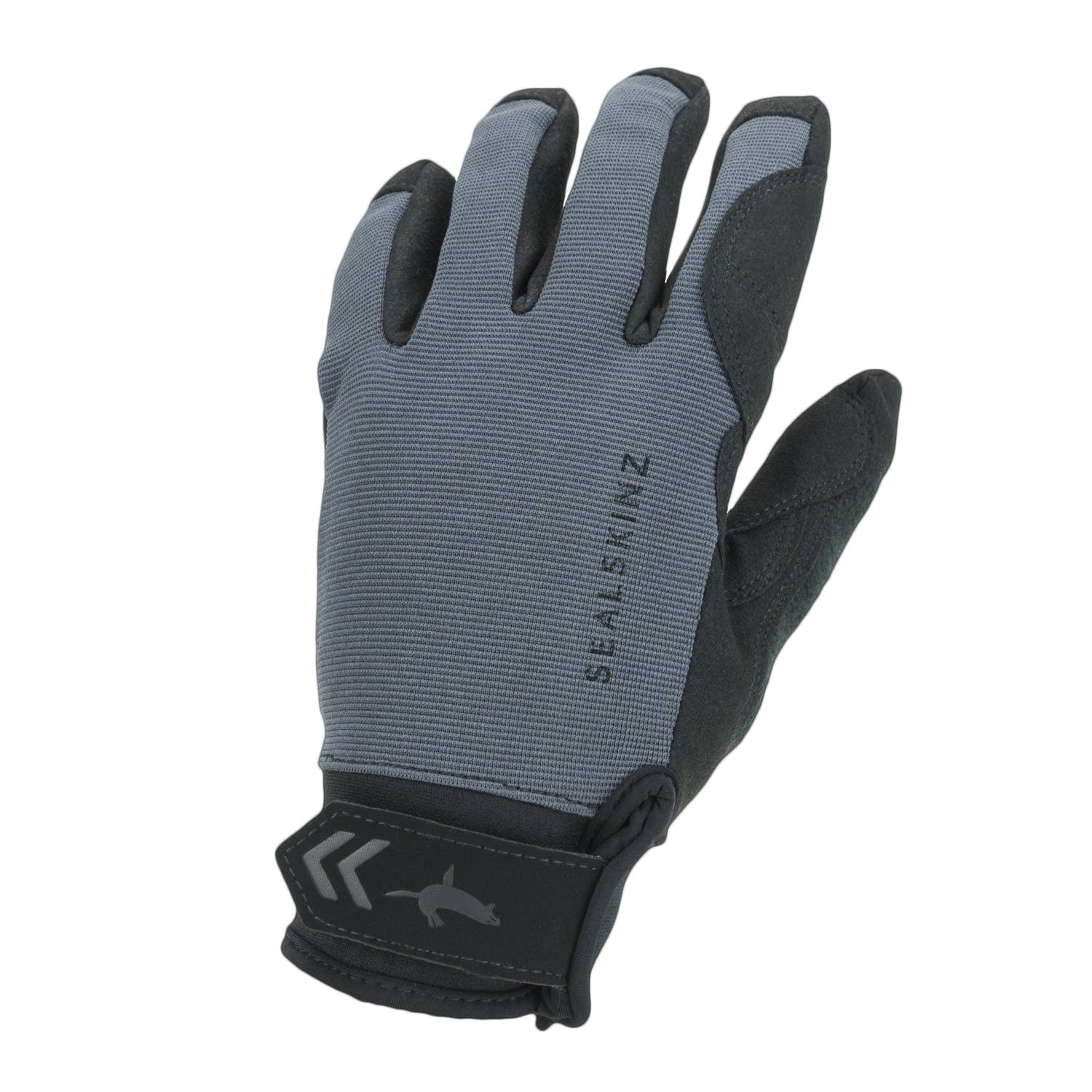 Sealskinz Waterproof All Weather Gloves Grey/Black S