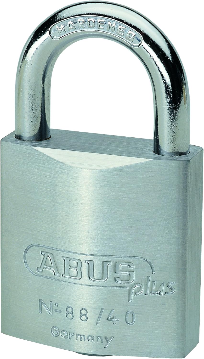 Abus Plus 88 Series Brass Padlock 40mm, Keyed Different Pack of 2